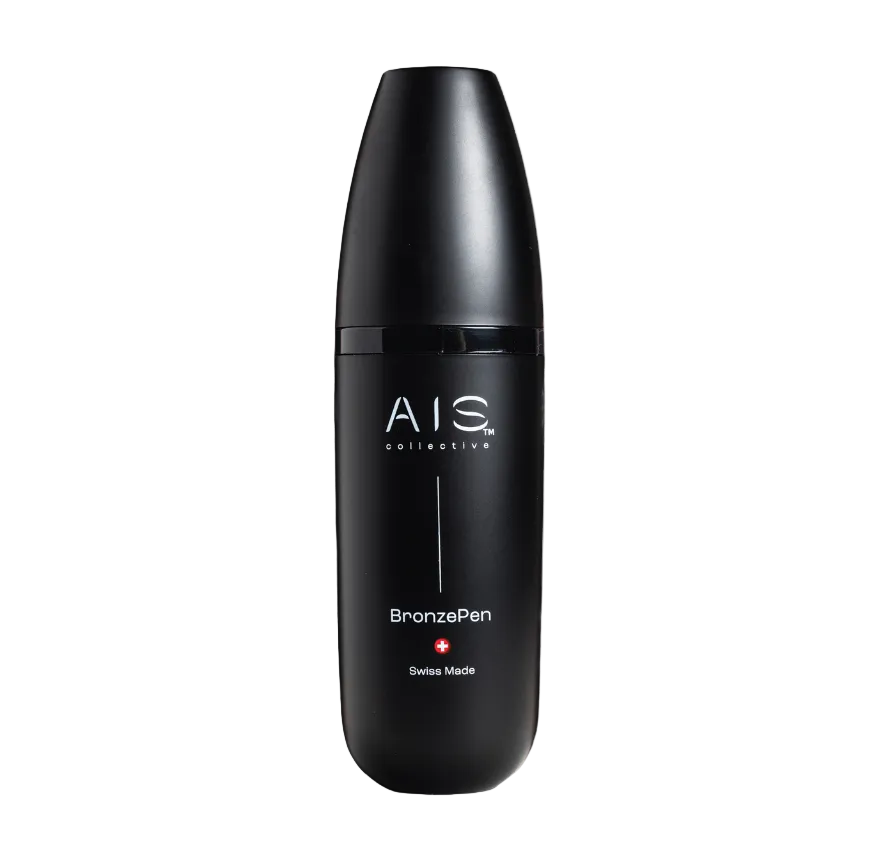 The BronzePen by AIS Collective, a specialised premium Swiss-made bronze watch cleaner.