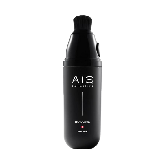 An open ChronoPen showing the soft brush, perfect for cleaning every detail of the watch