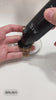2. Start moving our specially designed soft brush in a circular motion across all parts of your bronze watch, especially the patinated parts. If necessary repeat this step to further reduce the patina on your watch